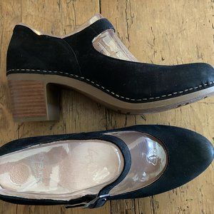 Dansko "Harlo" High Heel Mary Janes